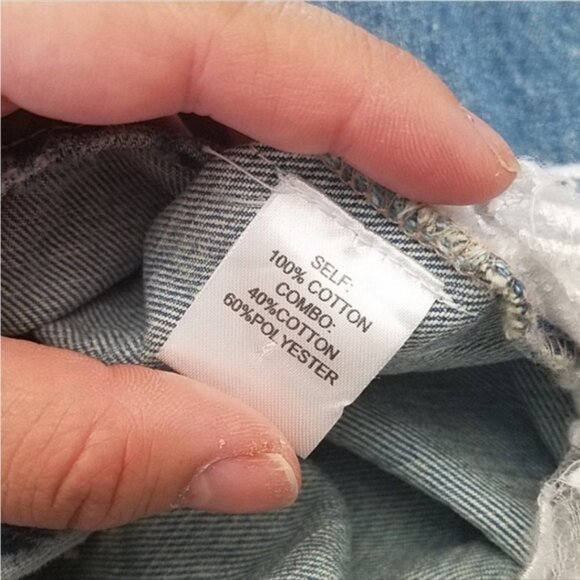 Sea New York denim lace back shirt jacket - Picture 7 of 7